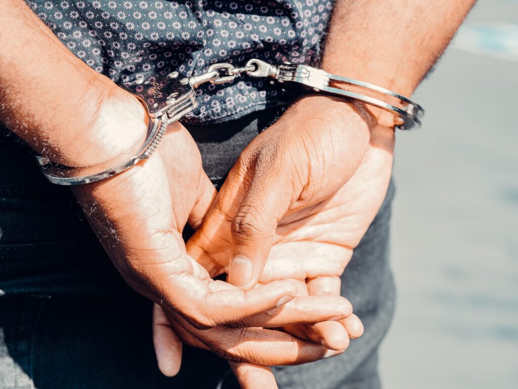man in handcuffs - Freeman on the Land – should Canadian landlords be concerned?